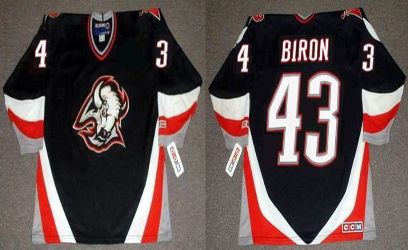 2019 Men Buffalo Sabres #43 Biron black CCM NHL jerseys